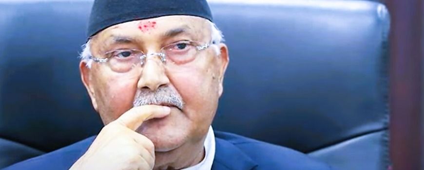 प्रधानमन्त्री ओलीले दिए राजीनामा