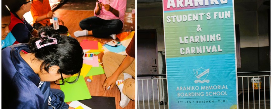 ७ दिने अरनिकाे विद्यार्थीहरूको रमाइलो र सिकाइ महोत्सव सुरु