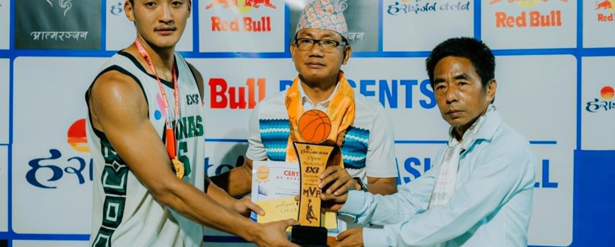 हराईजन रेडबुल ३ बाई ३ मा झुनाज च्याम्पियन