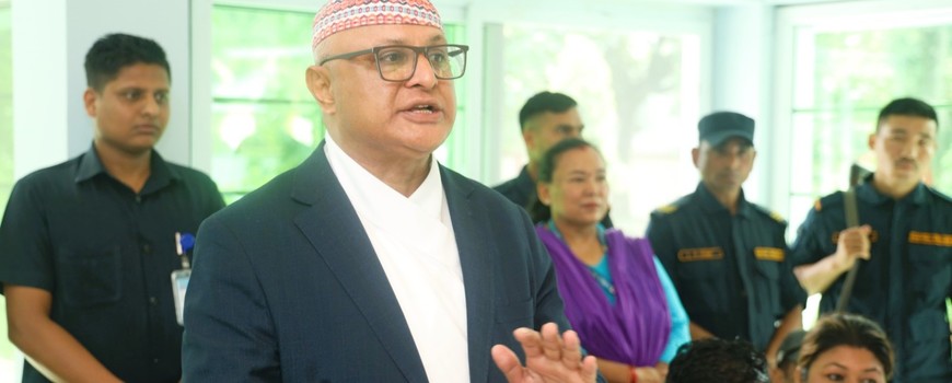 प्रदेश सरकारले खेल क्षेत्रलाई प्राथमिकतामा राखेर काम गर्ने - मुख्यमन्त्री कार्की प्रदेश सरकारले खेल क्षेत्रलाई प्राथमिकतामा राखेर काम गर्ने - मुख्यमन्त्री कार्की